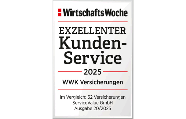 WiWo_ExzellenterKundenService2025_WWK_Versicherungen